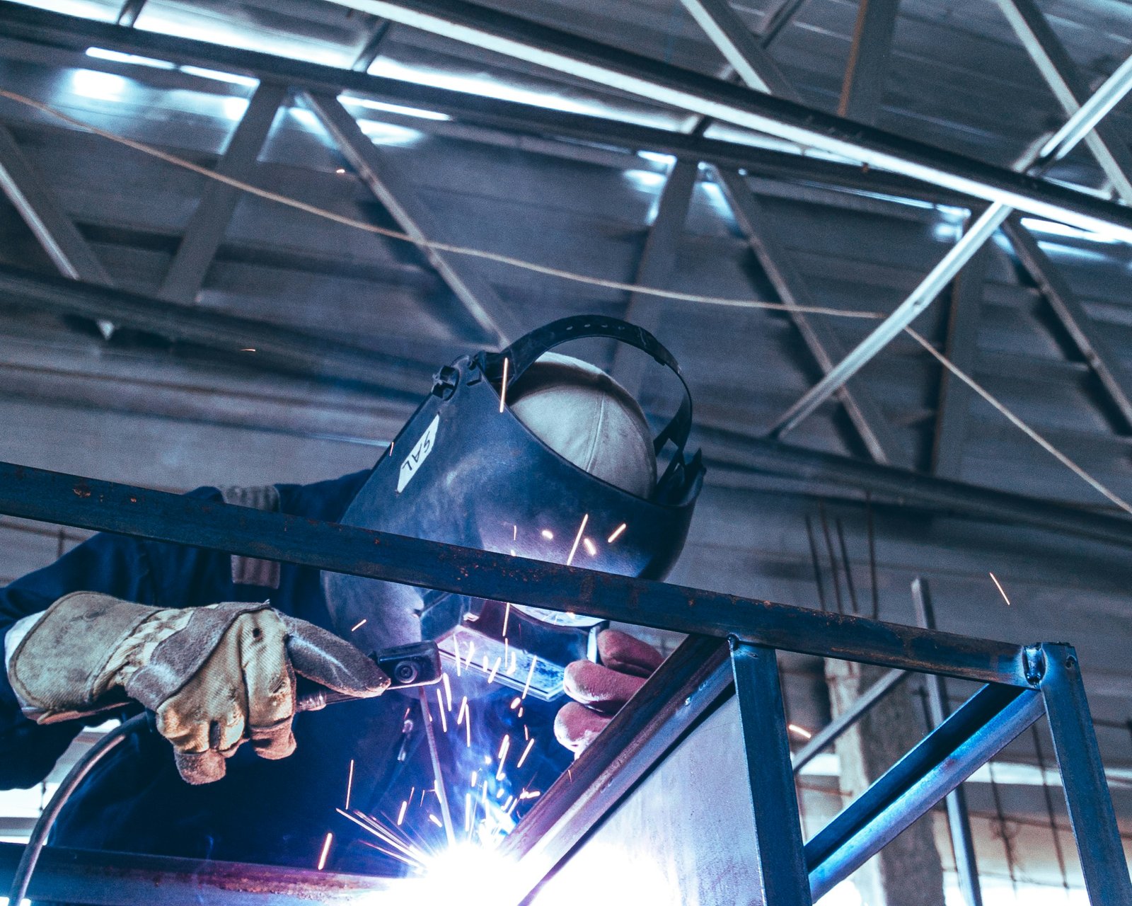 Proceso de fabricación de una estructura metálica.